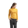 Hot Selling OEM quality yellow woolen sweater